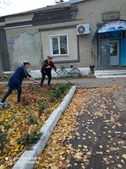 Субботник по уборке листвы. Субботник по уборке листвы.